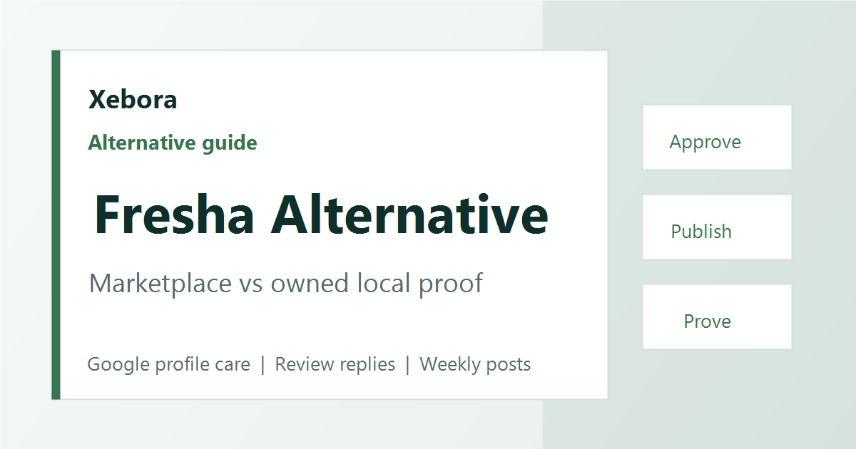 Fresha alternative comparison for salon marketplace booking and local proof