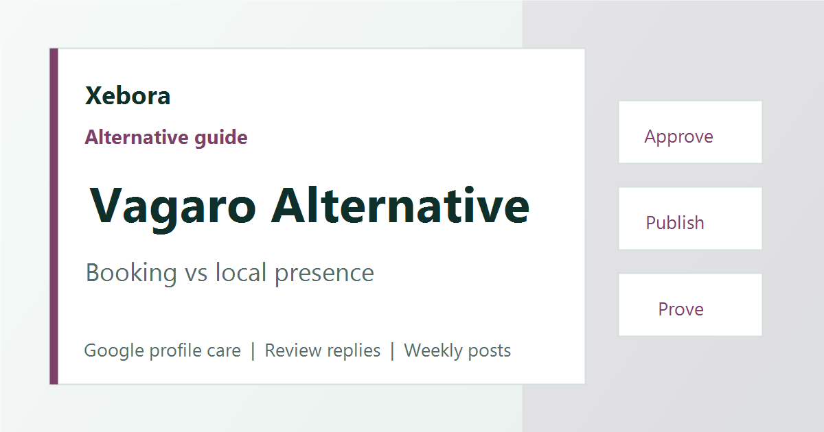 Vagaro alternative comparison for booking software and salon local presence